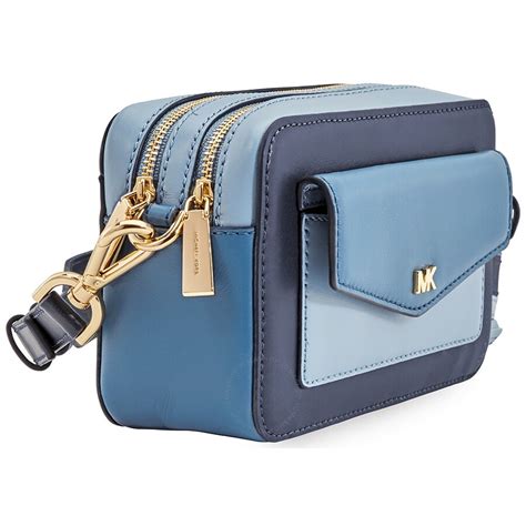 michael kors blue camera bag|michael kors camera handbags.